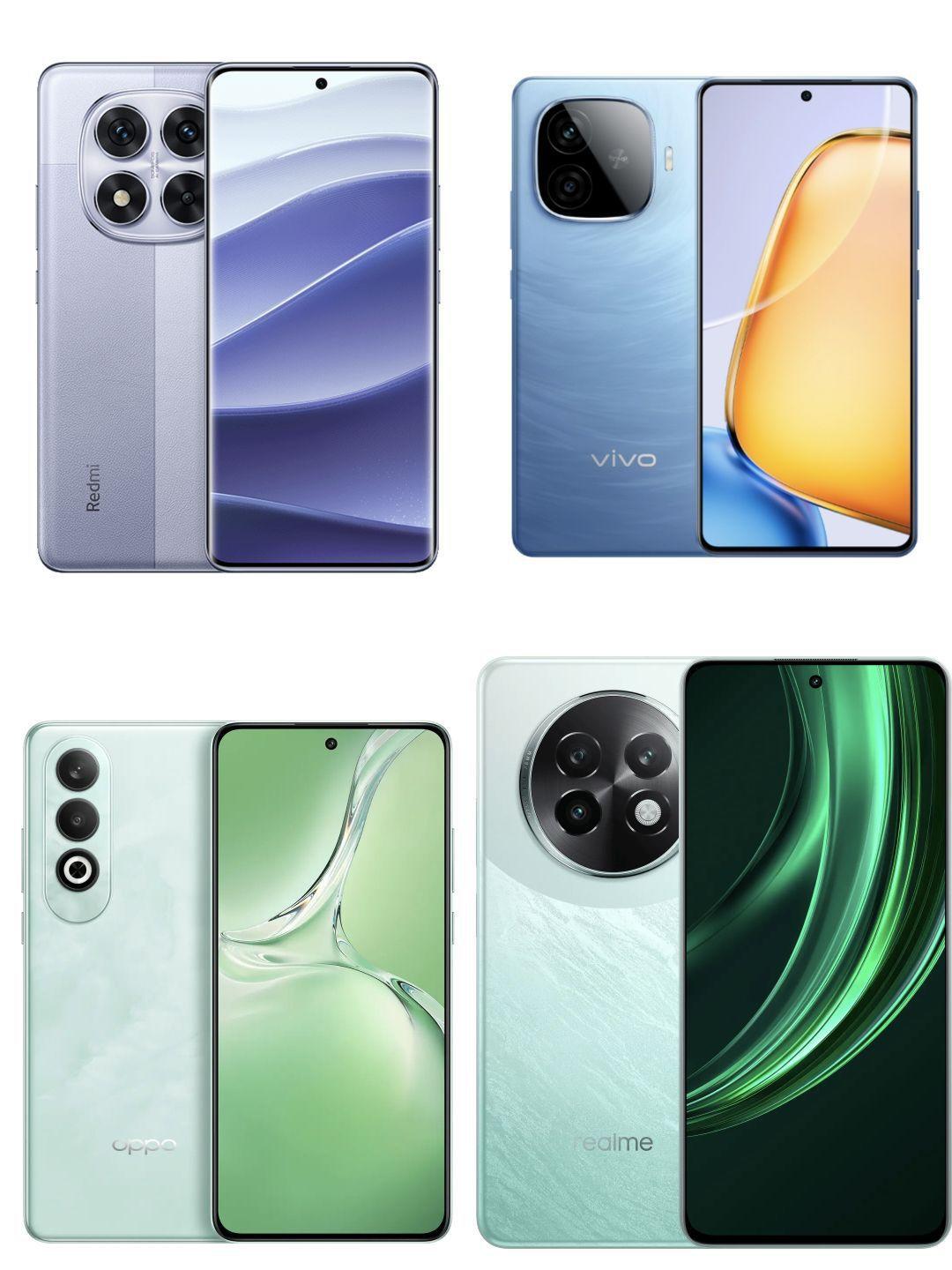 Redmi Note14 Pro🆚vivo Y200 GT🆚OPPO K12🆚真我13 Pro
